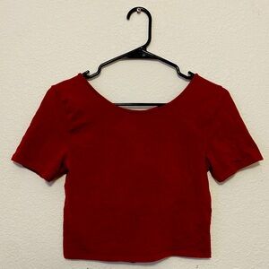 Lace-up Baby T-Shirt from Forever 21